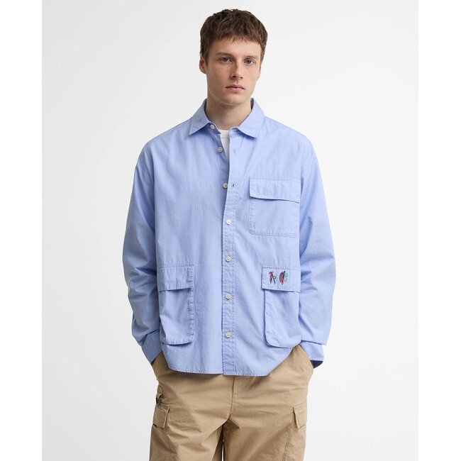 Barbour Barbour x Paul Smith Swale Shirt - Mid Blue