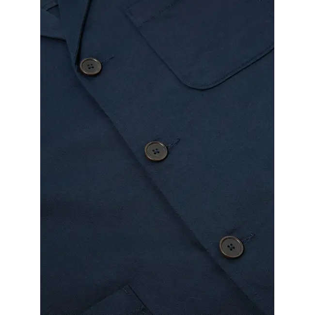 Universal Works Three Button Jacket Twill - Navy