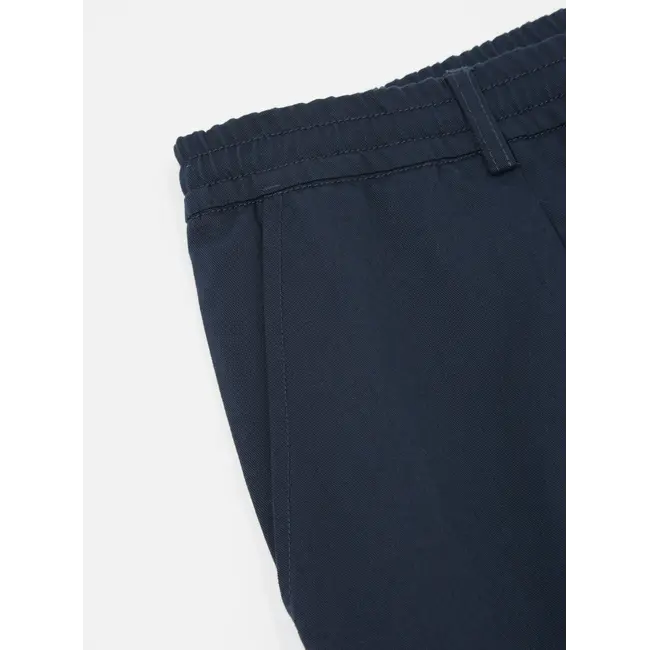 Universal Works Pleated Track Pant Twill - Navy
