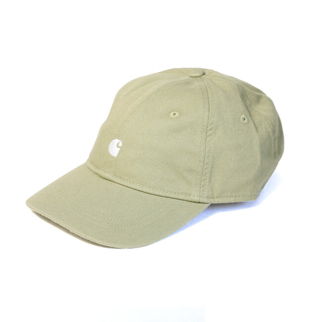 Carhartt WIP Madison Logo Cap - Gentle Green  / White