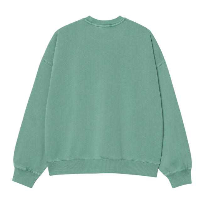 Carhartt WIP Benton Sweat - Lily garment dyed