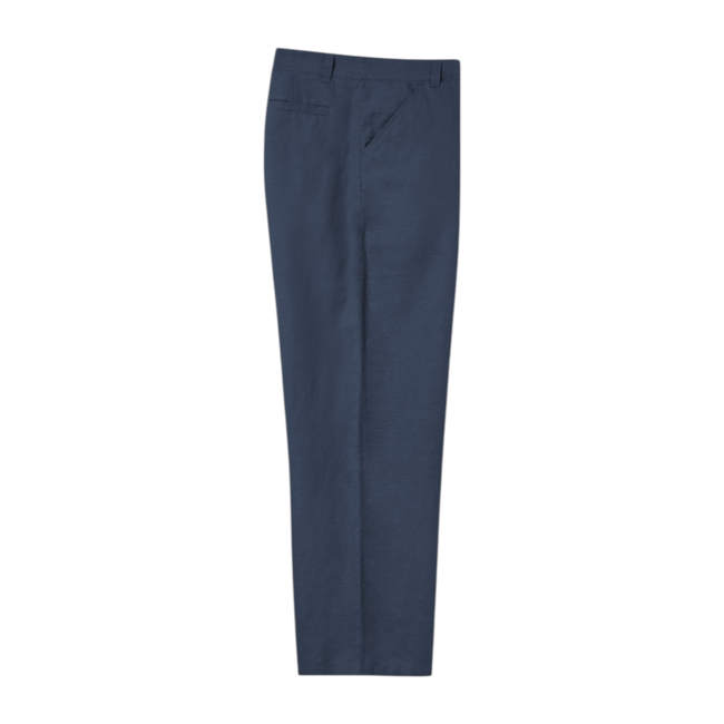 About Companions Carlo Trousers  - Linen Cold Navy