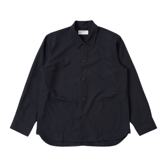 Universal Works Travail Overshirt - Navy