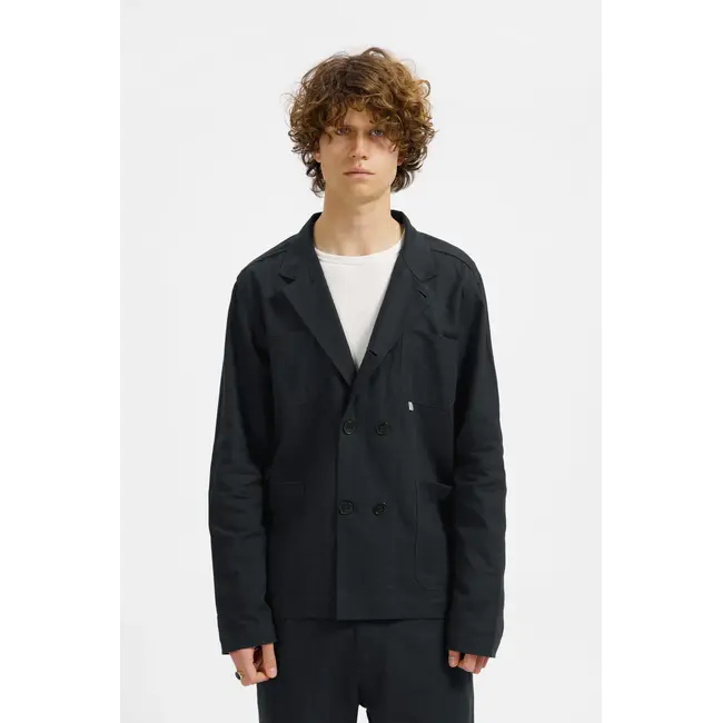 Bonne Suits Bonne Jacket - Blue Linen