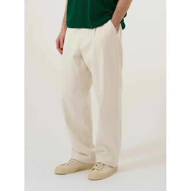 Universal Works Duke Pant - Ecru (slub drill)