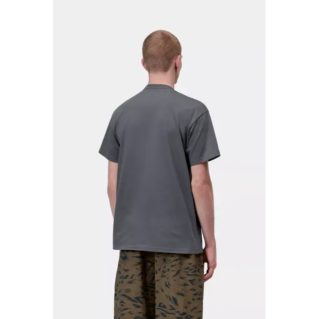 Carhartt WIP S/S Chase T-Shirt – Styx / Gold