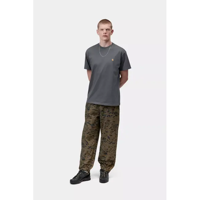 Carhartt WIP S/S Chase T-Shirt – Styx / Gold