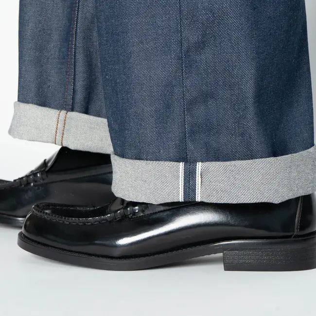 Naked and Famous Denim Strong Guy - Natural Indigo Selvedge