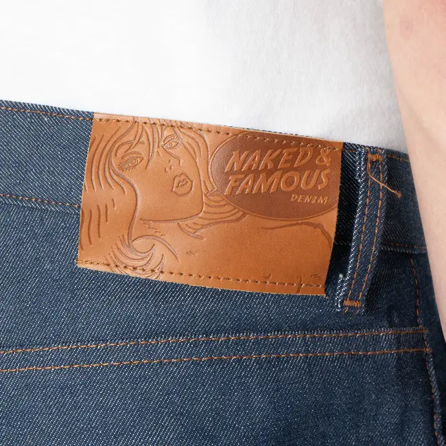 Naked and Famous Denim Strong Guy - Natural Indigo Selvedge