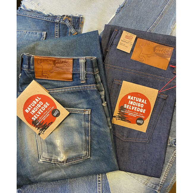 Naked and Famous Denim Strong Guy - Natural Indigo Selvedge