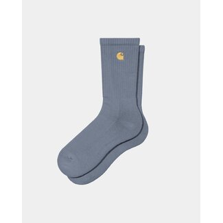 Carhartt WIP Chase Socks – Shady Blue / Gold