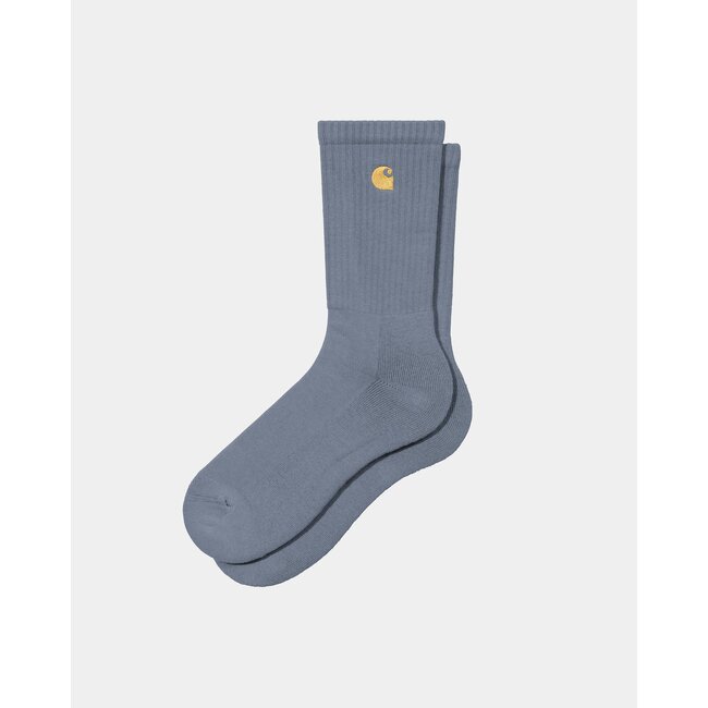 Carhartt WIP Chase Socks – Shady Blue / Gold