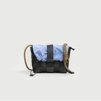 Pack Bags Small Box Basket Sling - Wide Web - lumen blue Pack Bags Small Box Basket Sling - Wide Web - lumen blue