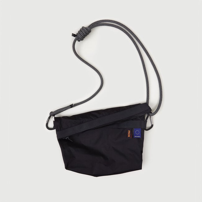 Pack Bags Medium Zip Sling - carbon black + black
