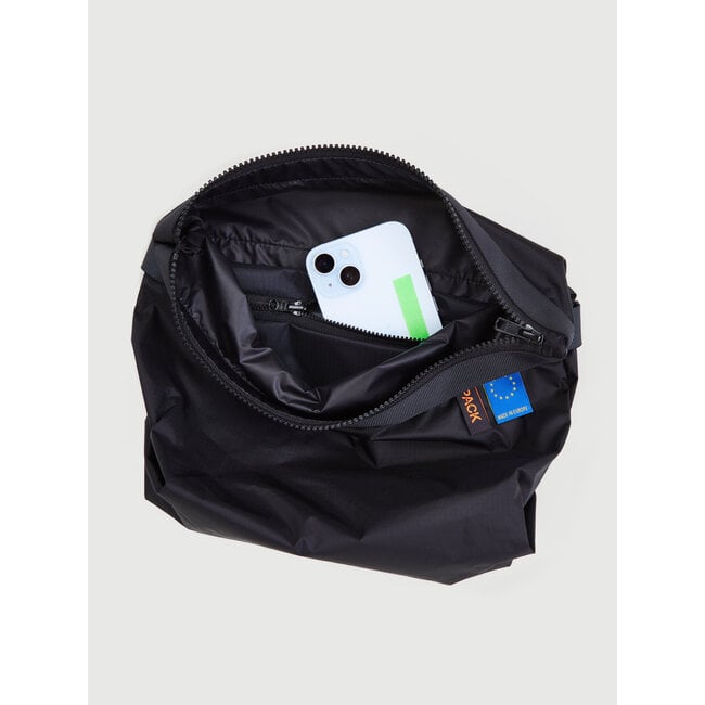 Pack Bags Medium Zip Sling - carbon black + black
