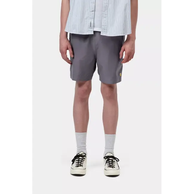 Carhartt WIP Chase Swim Trunks – Shady Purple / Gold
