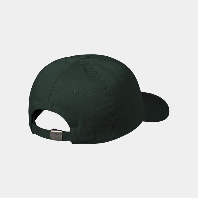 Carhartt WIP Madison Logo Cap - Dark Scarab / White