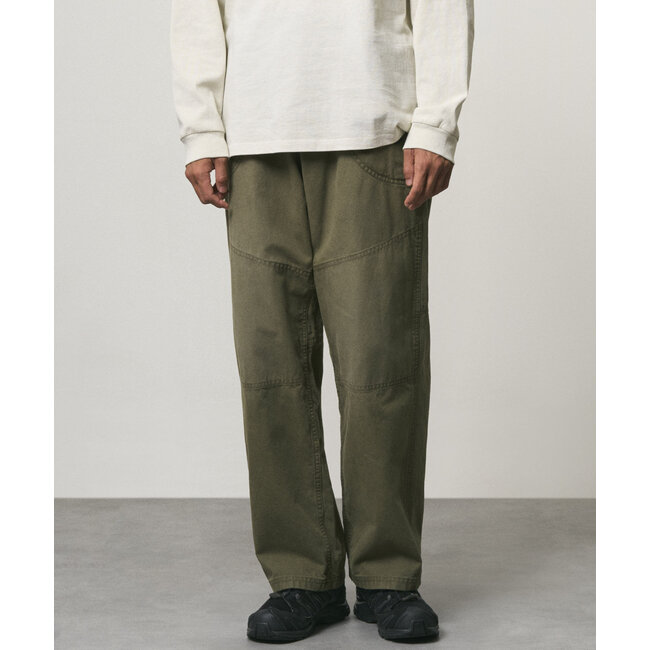 Gramicci Hemp Canvas Double Knee Pant - Burnt Olive Pigment