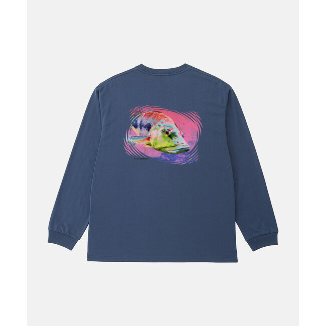 Gramicci Bass L/S Tee - Navy