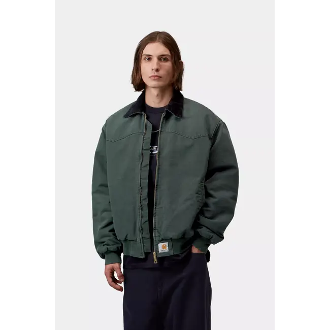 Carhartt WIP OG Santa Fe Jacket - Raven / Black stone canvas