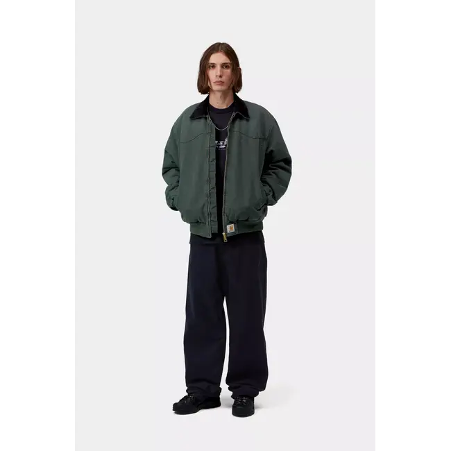 Carhartt WIP OG Santa Fe Jacket - Raven / Black stone canvas