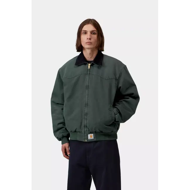 Carhartt WIP OG Santa Fe Jacket - Raven / Black stone canvas