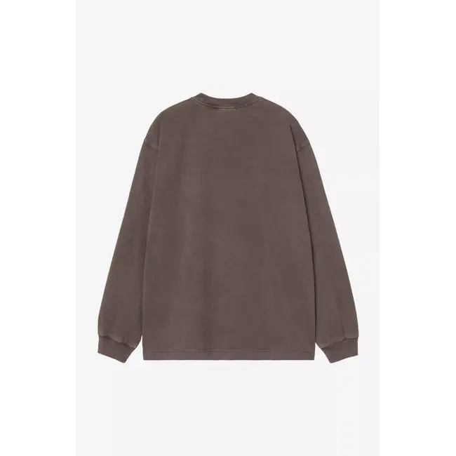 Carhartt WIP L/S Vista T-Shirt - Tobacco garment dyed