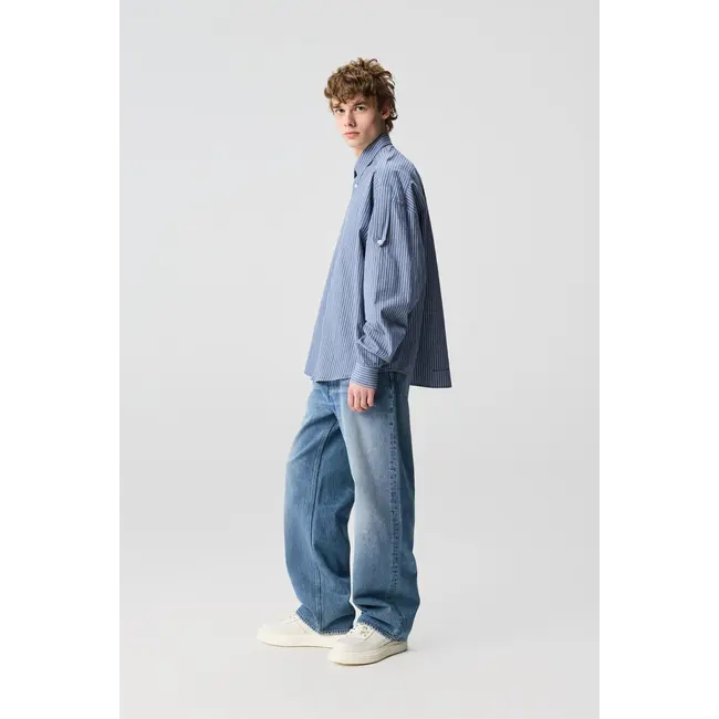 Adnym Atelier Sergeant Shirt - Blue Stripe