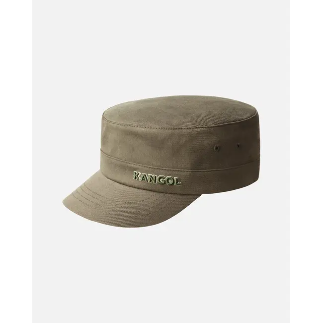 Kangol Cotton Twill Army Cap - Green