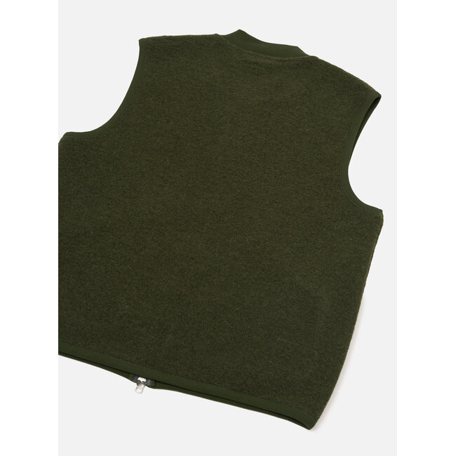 Universal Works Zip Waistcoat - Olive