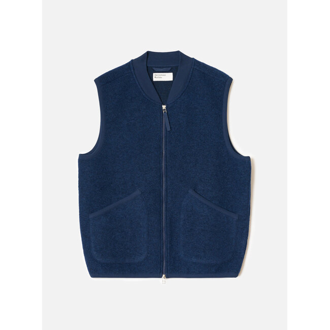 Universal Works Zip Waistcoat - Indigo