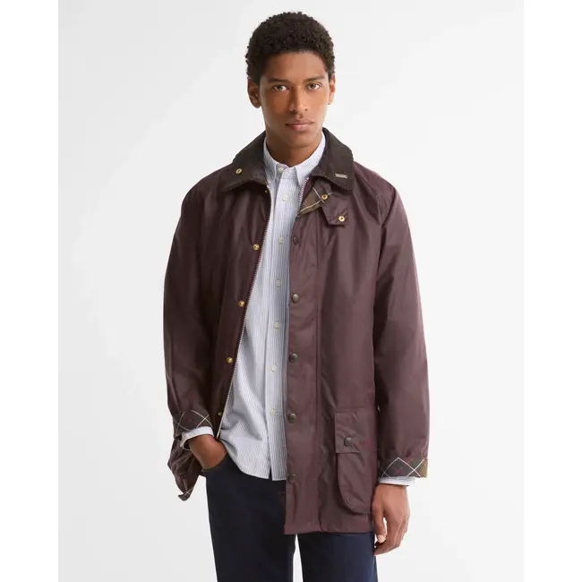 Barbour Icons Beaufort Wax Jacket - Bordeaux