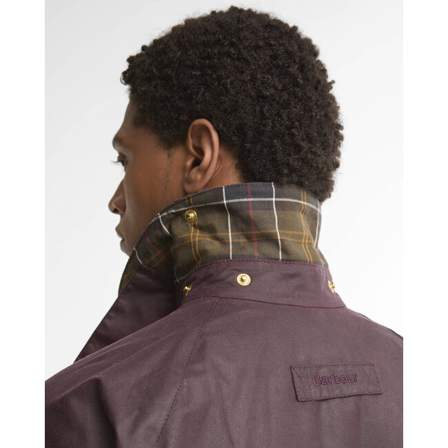 Barbour Icons Beaufort Wax Jacket - Bordeaux