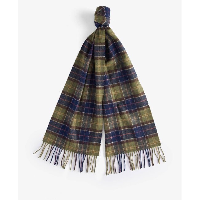 Barbour Tartan Lambswool Scarf - Classic Tartan