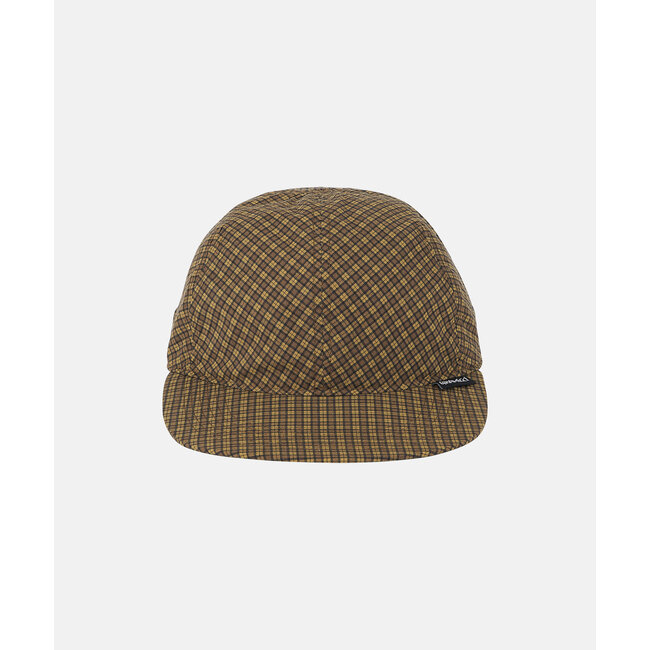 Gramicci Mini Check Nylon Cap - Brown Check