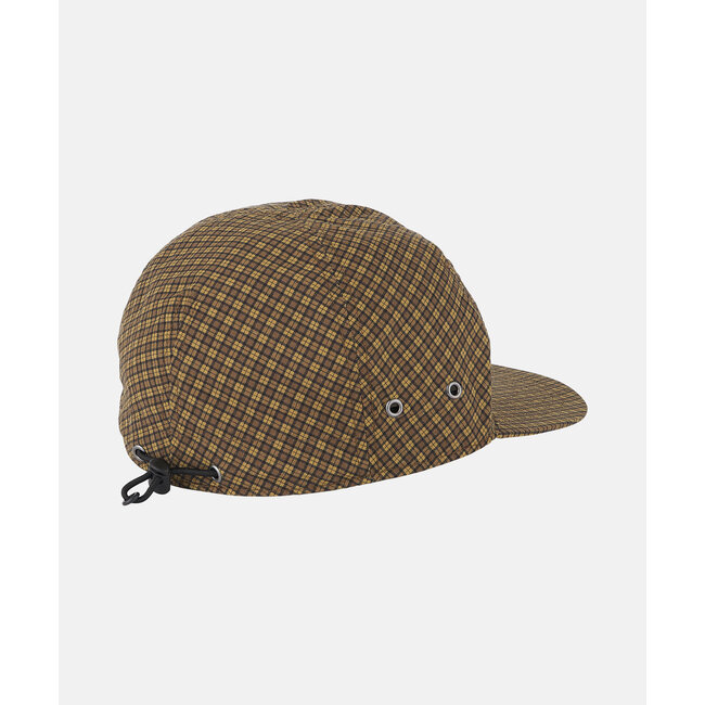 Gramicci Mini Check Nylon Cap - Brown Check