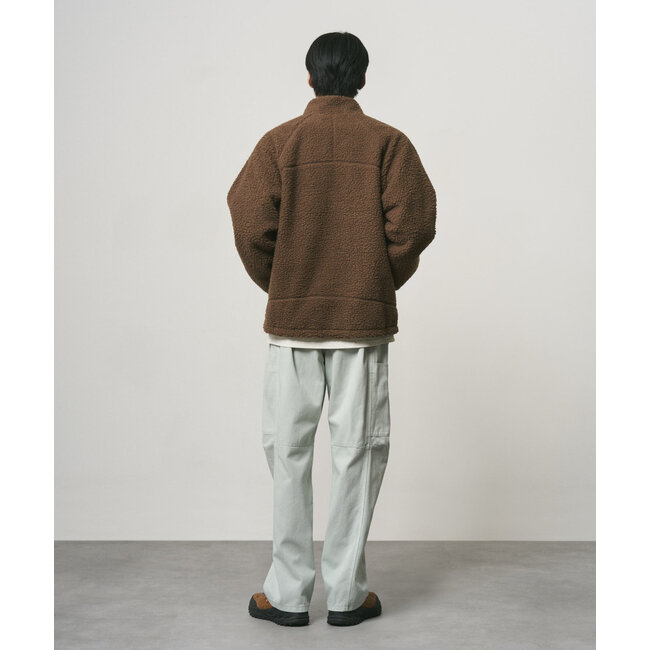 Gramicci Reversible Sherpa Jacket - Dark Brown / Black