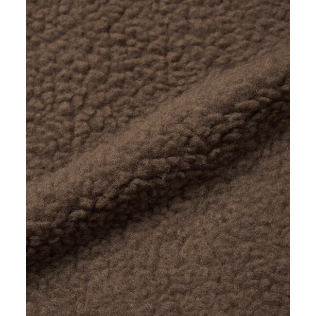 Gramicci Reversible Sherpa Jacket - Dark Brown / Black