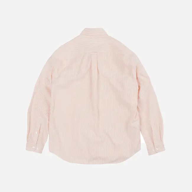 Frizmworks Og Stripe Oversized Shirt - Orange