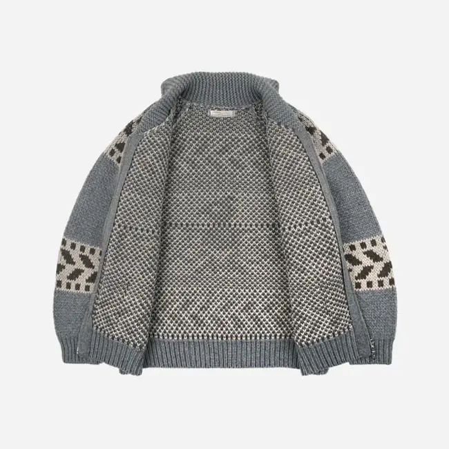 Frizmworks Thunderbird Heavy Cowichan Jacket - Gray