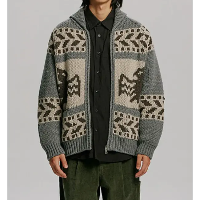Frizmworks Thunderbird Heavy Cowichan Jacket - Gray