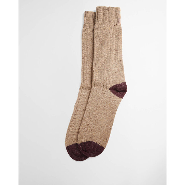 Barbour Houghton Socks - Military Brown Bordeaux