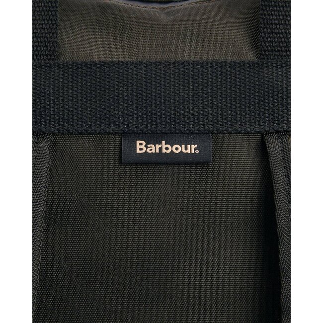 Barbour Field Wax Backpack - Olive / Black