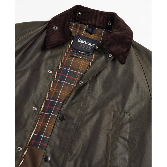 Barbour Bedale Wax Jacket - Archive Olive