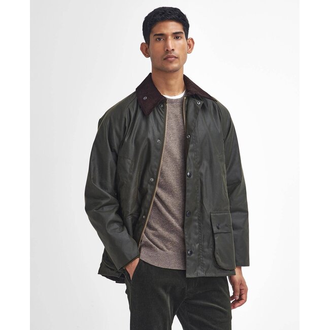 Barbour Bedale Wax Jacket - Archive Olive