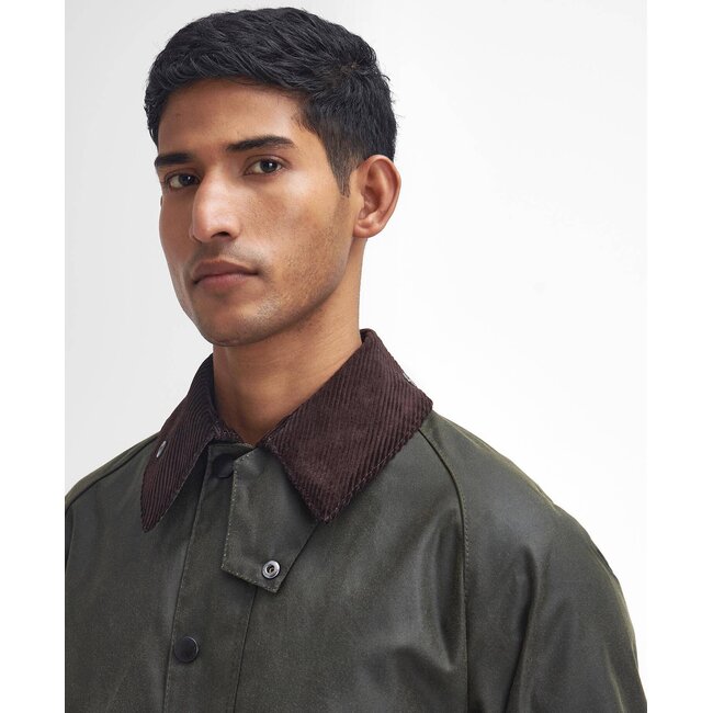 Barbour Bedale Wax Jacket - Archive Olive