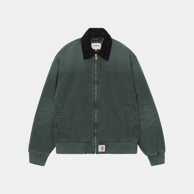 Carhartt WIP OG Santa Fe Jacket - Raven / Black stone canvas