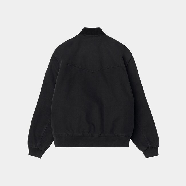 Carhartt WIP OG Santa Fe Jacket - Black / Black stone canvas