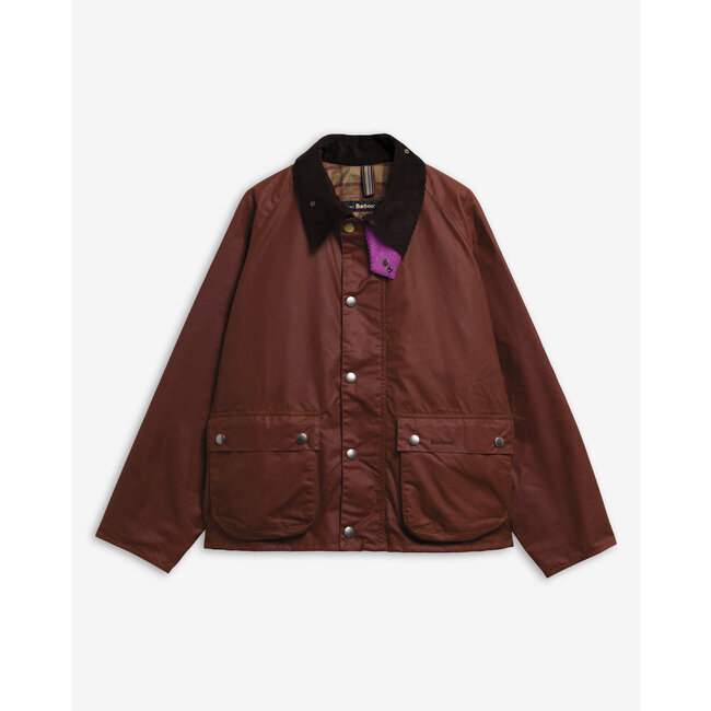 Barbour Barbour X Paul Smith Key Transport Wax Jacket - Russet