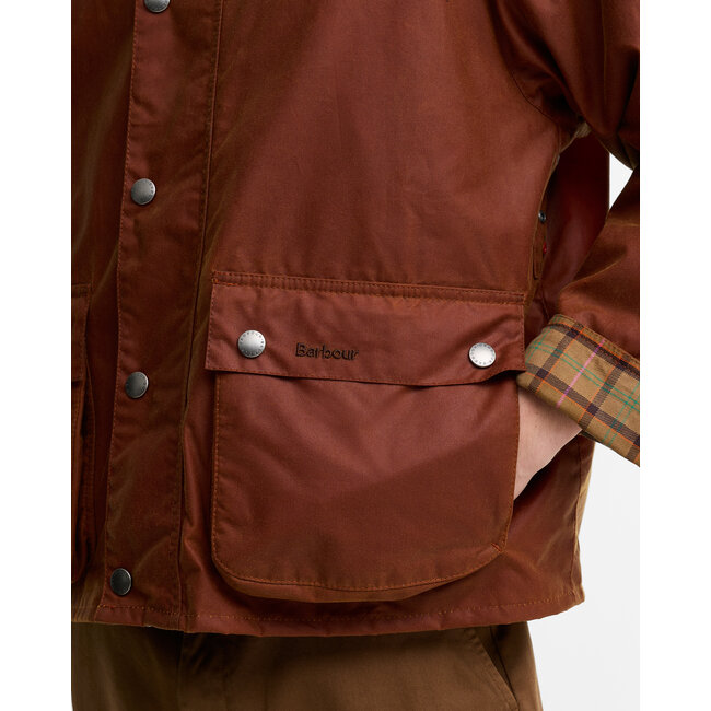 Barbour Barbour X Paul Smith Key Transport Wax Jacket - Russet